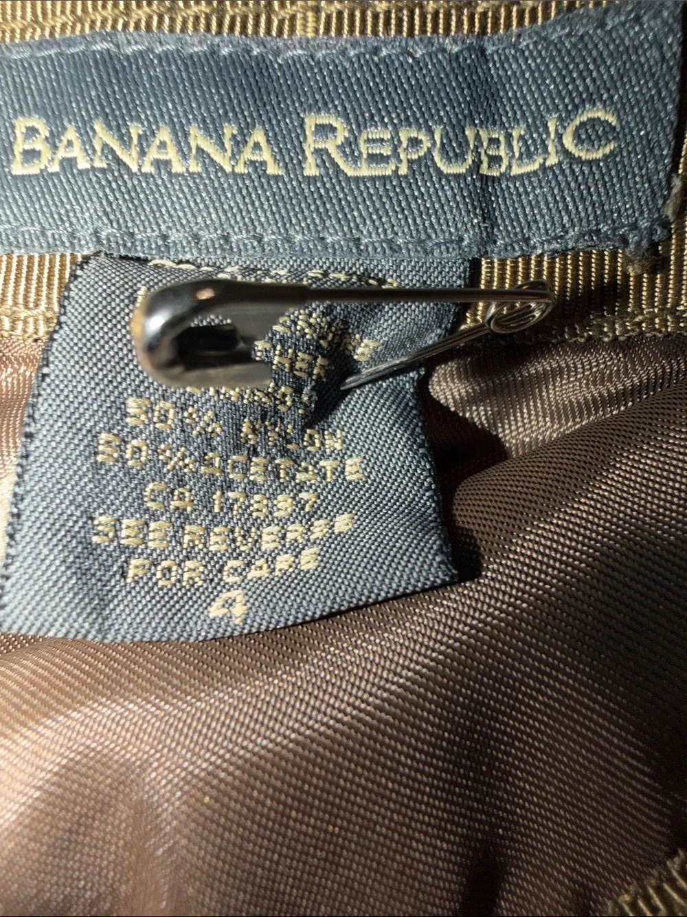 Banana Republic brown suede